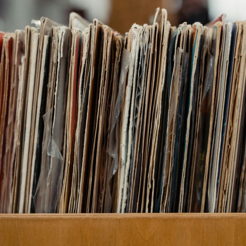 Take advantage of all Lower Burnside Lofts has to offer A box of vintage records